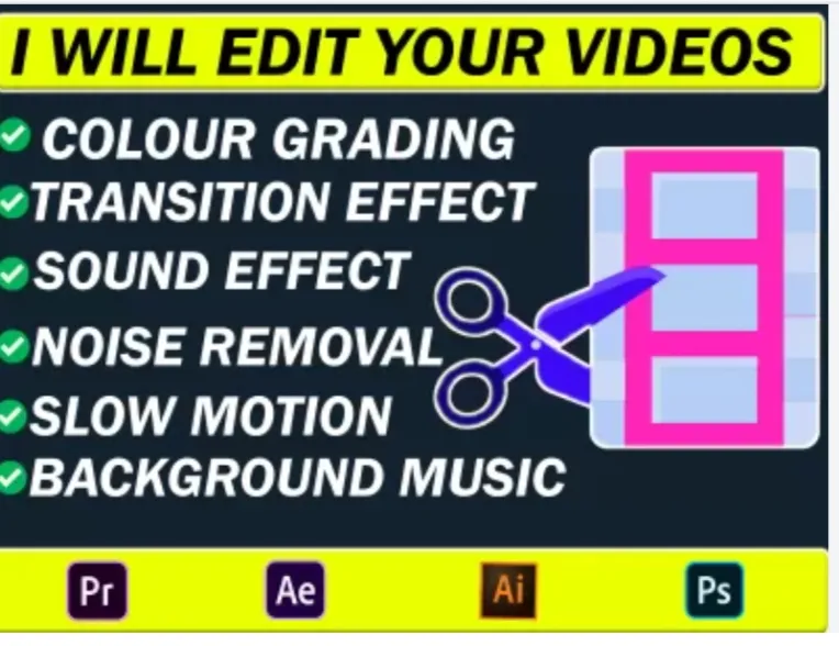 Edit your video and deliver it to you within 24 hours 