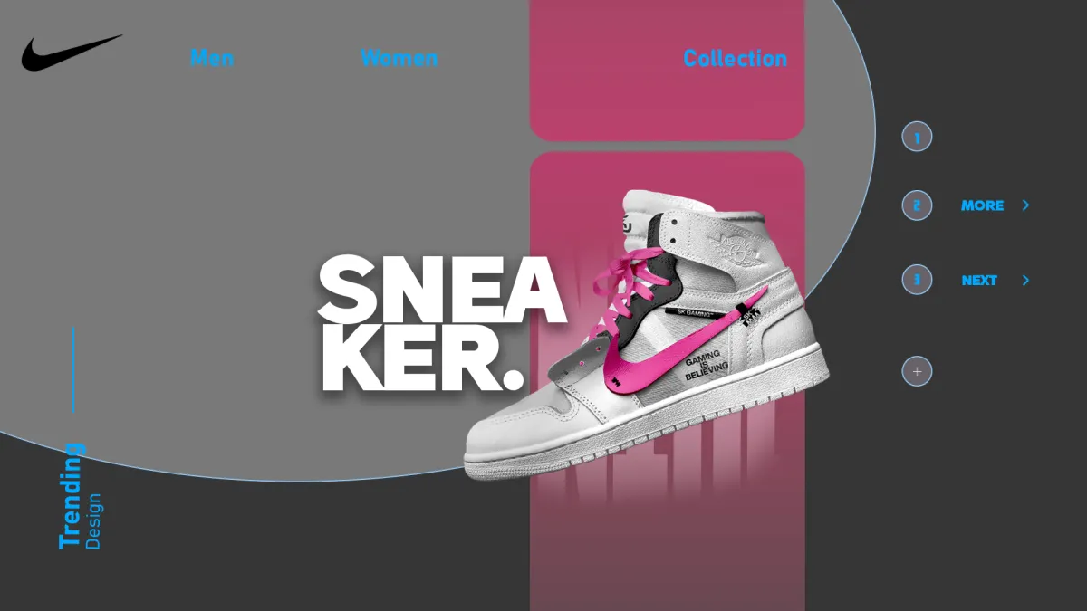 design amazing web pages banners website