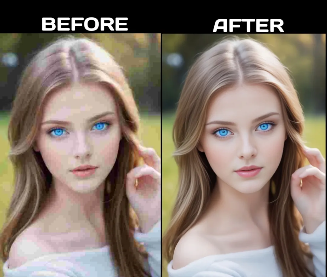 upscale your Lower-resolution photos 