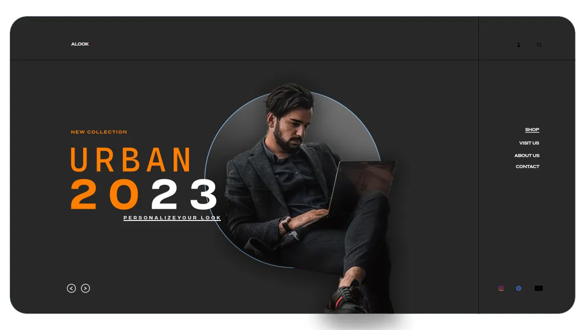 design amazing web pages banners website