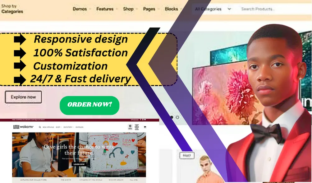 do E-commerce & other Website development