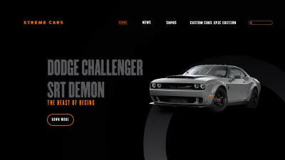 design amazing web pages banners website