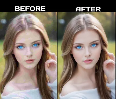 upscale your Lower-resolution photos 
